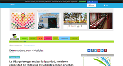 Desktop Screenshot of extremadura.com